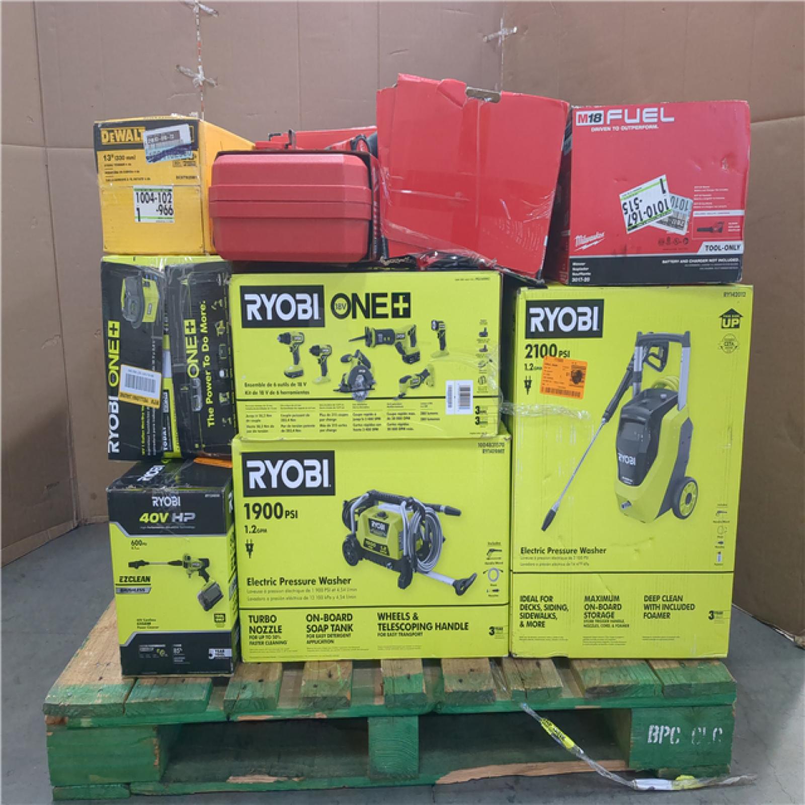 CALIFORNIA AS-IS TOOL PALLET