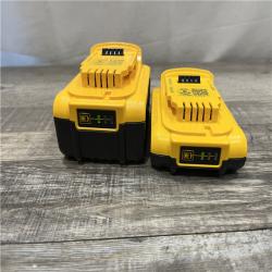 AS-IS DEWALT 20V MAX Lithium-Ion Battery Kit with 5.0Ah and 2.0Ah Battery and Charger