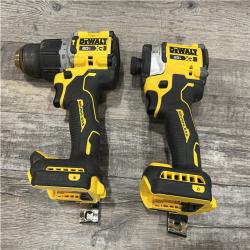 AS-IS DEWALT 20V XR Lithium-Ion Cordless 2-Tool Combo Kit