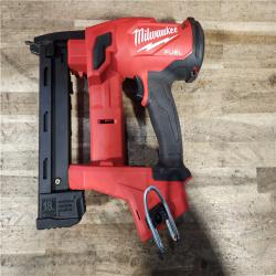 HOUSTON LOCATION - AS-IS Milwaukee FUEL 18-Volt Lithium-Ion Brushless Cordless 18-Gauge 1/4 in. Narrow Crown Stapler (Tool-Only)