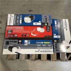 DALLAS LOCATION - CHAMBERLAIN MIXED Garage Door Opener PALLET- (4 UNITS)