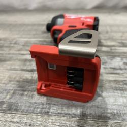 AS-IS Milwaukee FUEL 18V Lithium-Ion Brushless Cordless 1/4 in. Hex Impact Driver (Tool-Only)