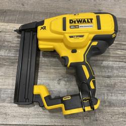 AS-IS DEWALT 20V MAX XR Lithium-Ion Cordless 18-Gauge Narrow Crown Stapler Kit