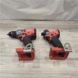 AS-IS MILWAUKEE FUEL 18V Cordless Hammer Drill and Impact Driver Combo Kit