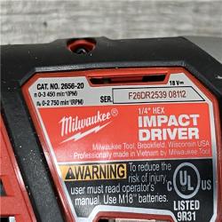 AS-IS Milwaukee 18V Lithium-Ion Cordless Drill Driver/Impact Driver Combo Kit