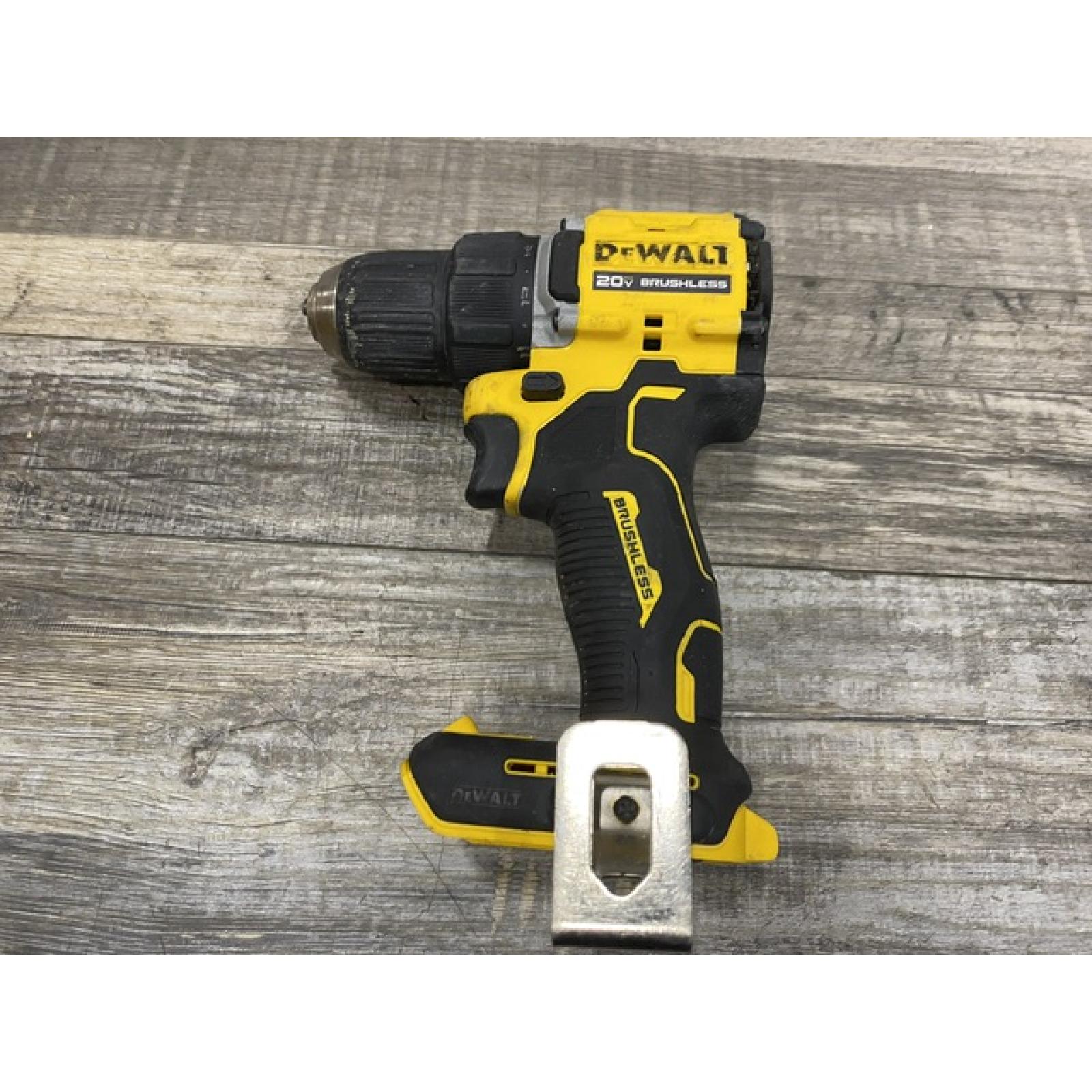 AS-IS DEWALT Atomic 20V Lithium-Ion Cordless Compact 1/2 in. Drill/Driver Kit