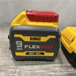 AS-IS DEWALT 20V/60V MAX FLEXVOLT Lithium-Ion 9.0Ah Battery and Charger Starter Kit