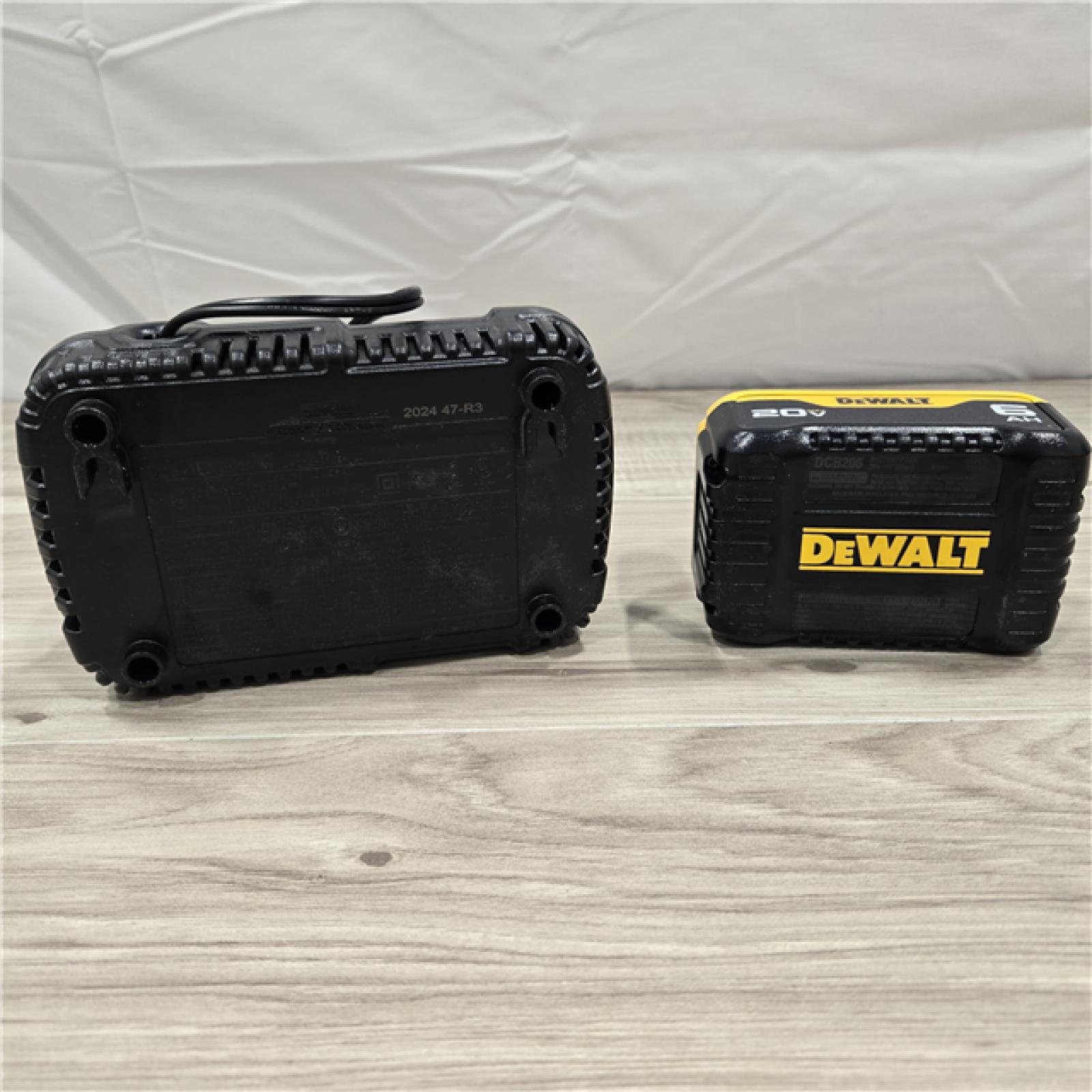 LIKE NEW! - Dewalt 20V Lithium-Ion 6.0Ah Battery Pack & Charger Kit