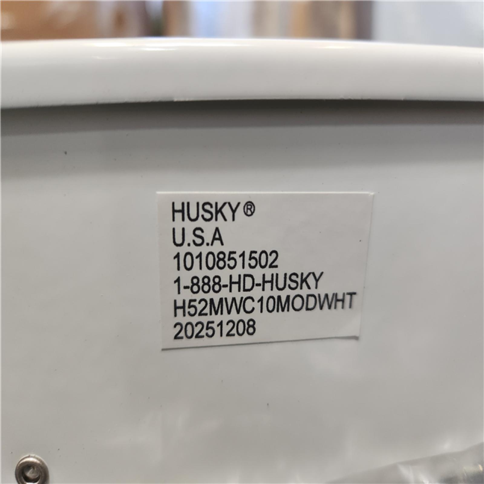 Phoenix Husky Modular Tool Storage 52 in. W White Mobile Workbench Cabinet