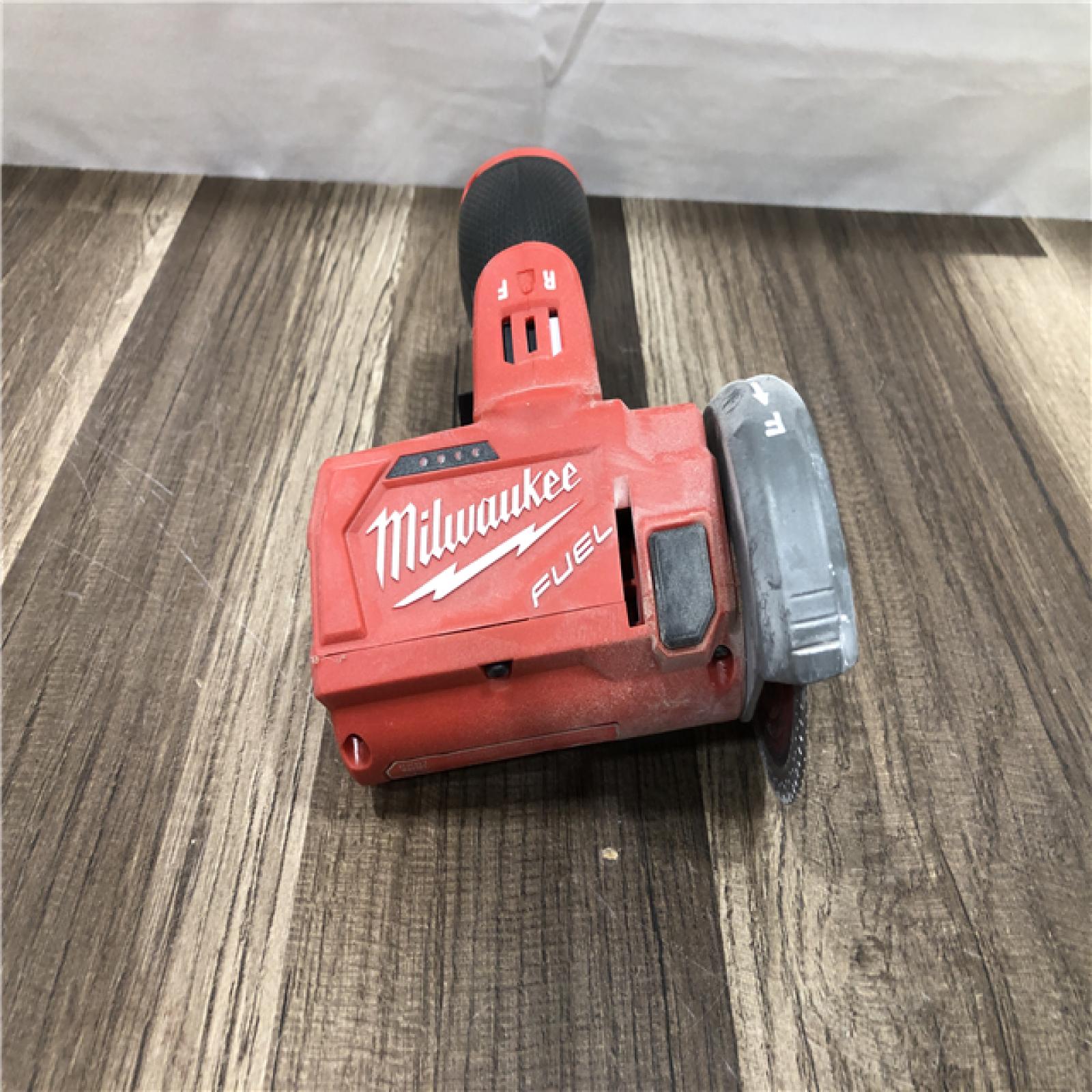 AS-IS Milwaukee  FUEL 12V Lithium-Ion Brushless Cordless 3 in. Cut Off Saw (Tool-Only)