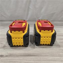 AS-IS DEWALT FLEXVOLT 20-Volt/60-Volt MAX Lithium-Ion 6.0Ah Battery Pack (2-Pack)