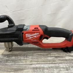 AS-IS Milwaukee FUEL GEN II 18V Lithium-Ion Brushless Cordless 1/2 in. Hole Hawg Right Angle Drill (Tool-Only)
