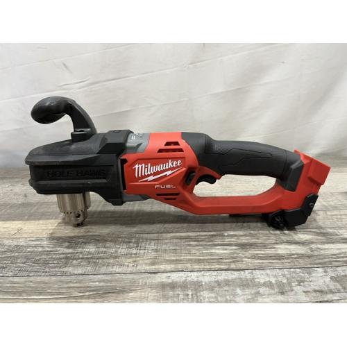 AS-IS Milwaukee FUEL GEN II 18V Lithium-Ion Brushless Cordless 1/2 in. Hole Hawg Right Angle Drill (Tool-Only)