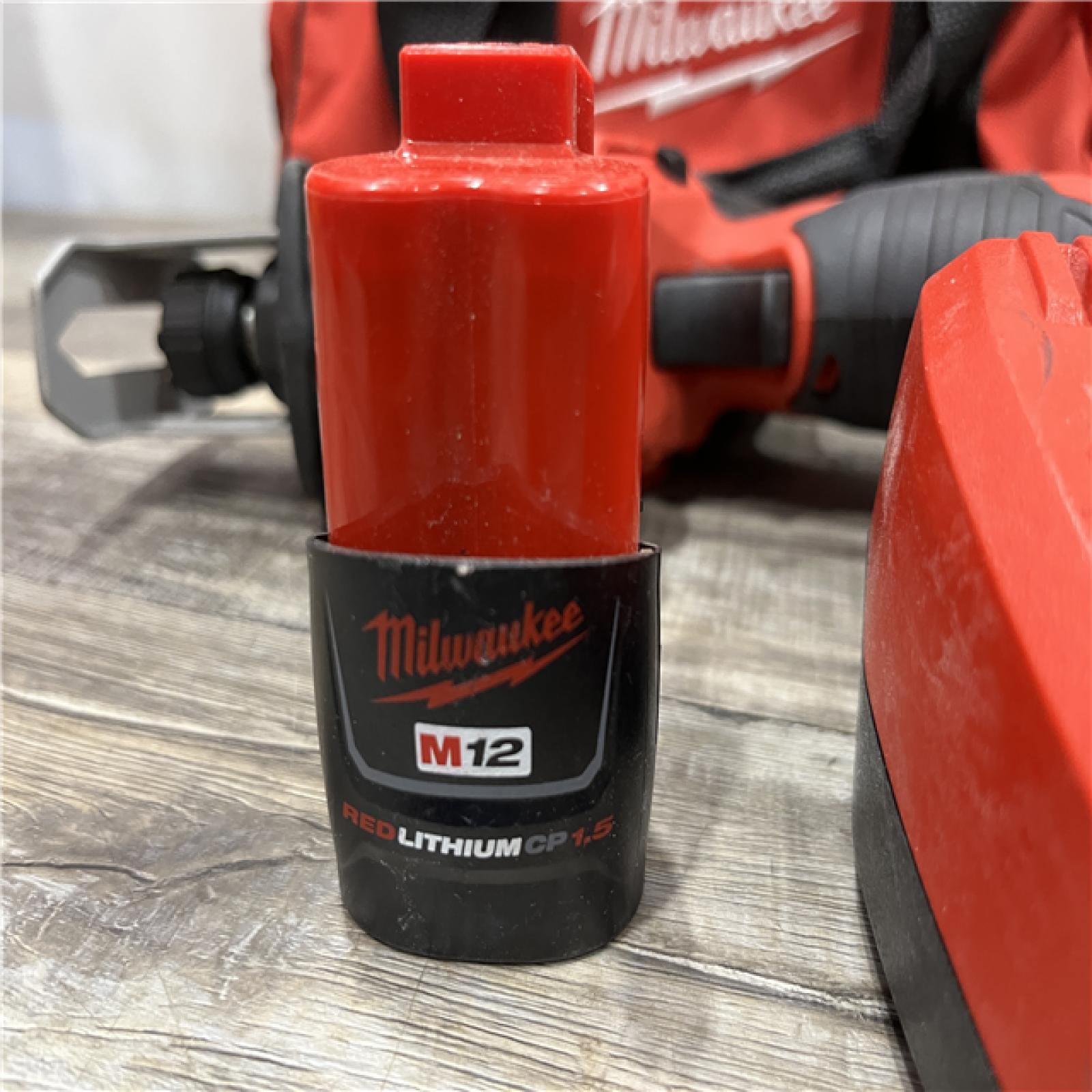 AS-IS Milwaukee 12V Lithium-Ion HACKZALL Cordless Reciprocating Saw Kit
