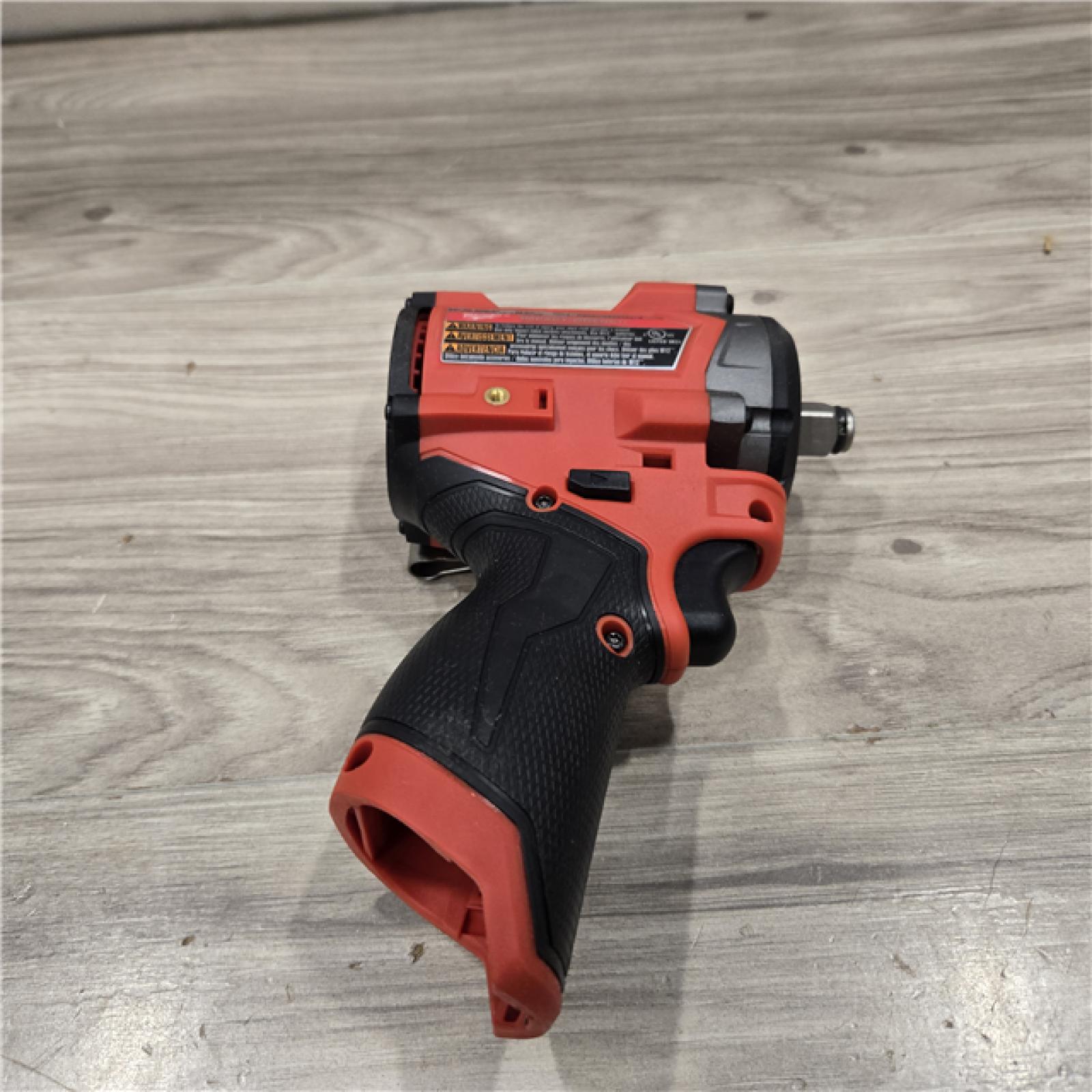 AS-IS Milwaukee M12 FUEL 12V Cordless Stubby 1/2 in. Impact Wrench (Tool-Only)