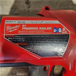 HOUSTON LOCATION - AS-IS Milwaukee 2744-20 M18 FUEL 3-1/2 in. 18V 21-Degree Lithium-Ion Brushless Cordless Framing Nailer (Tool-Only)