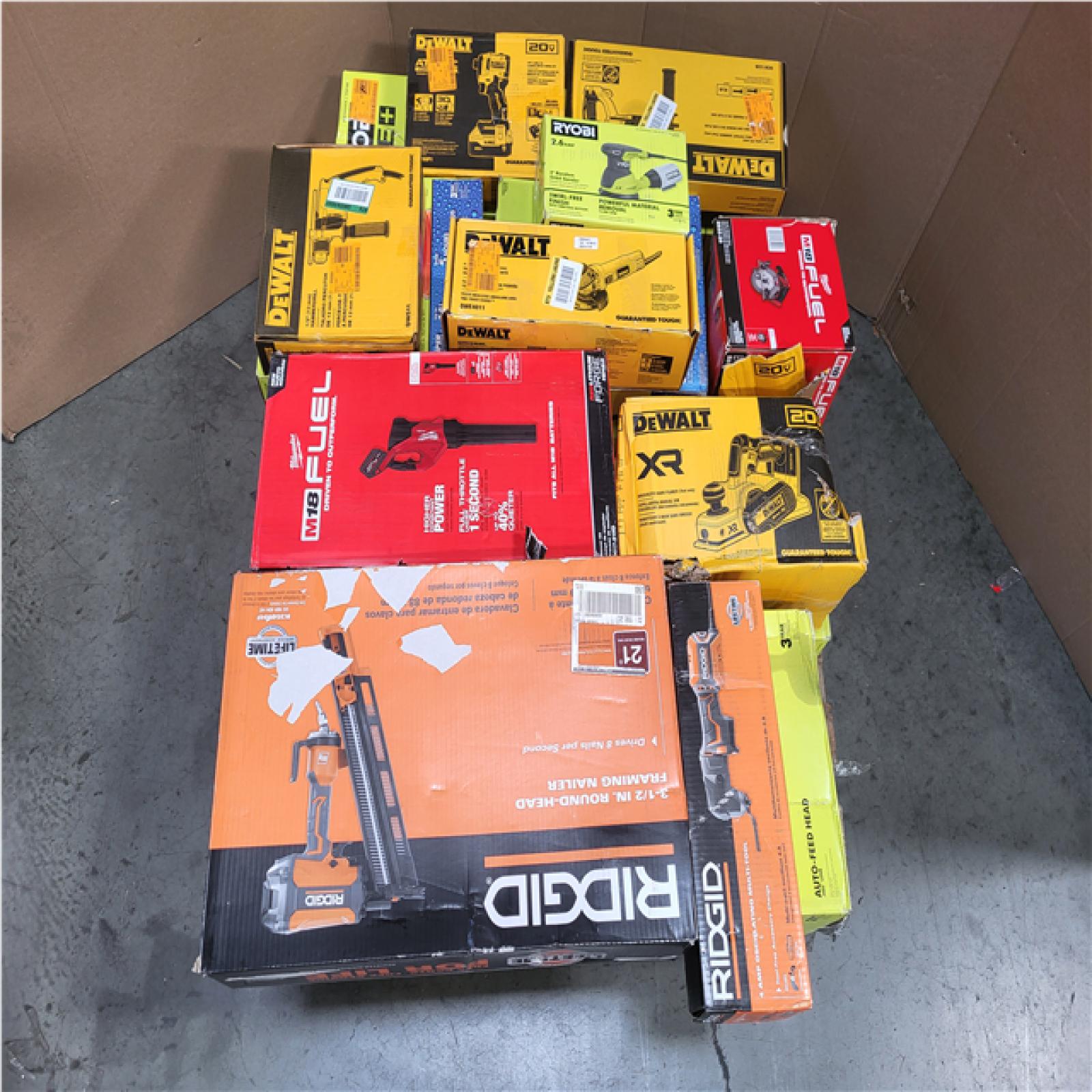 CALIFORNIA AS-IS TOOL PALLET