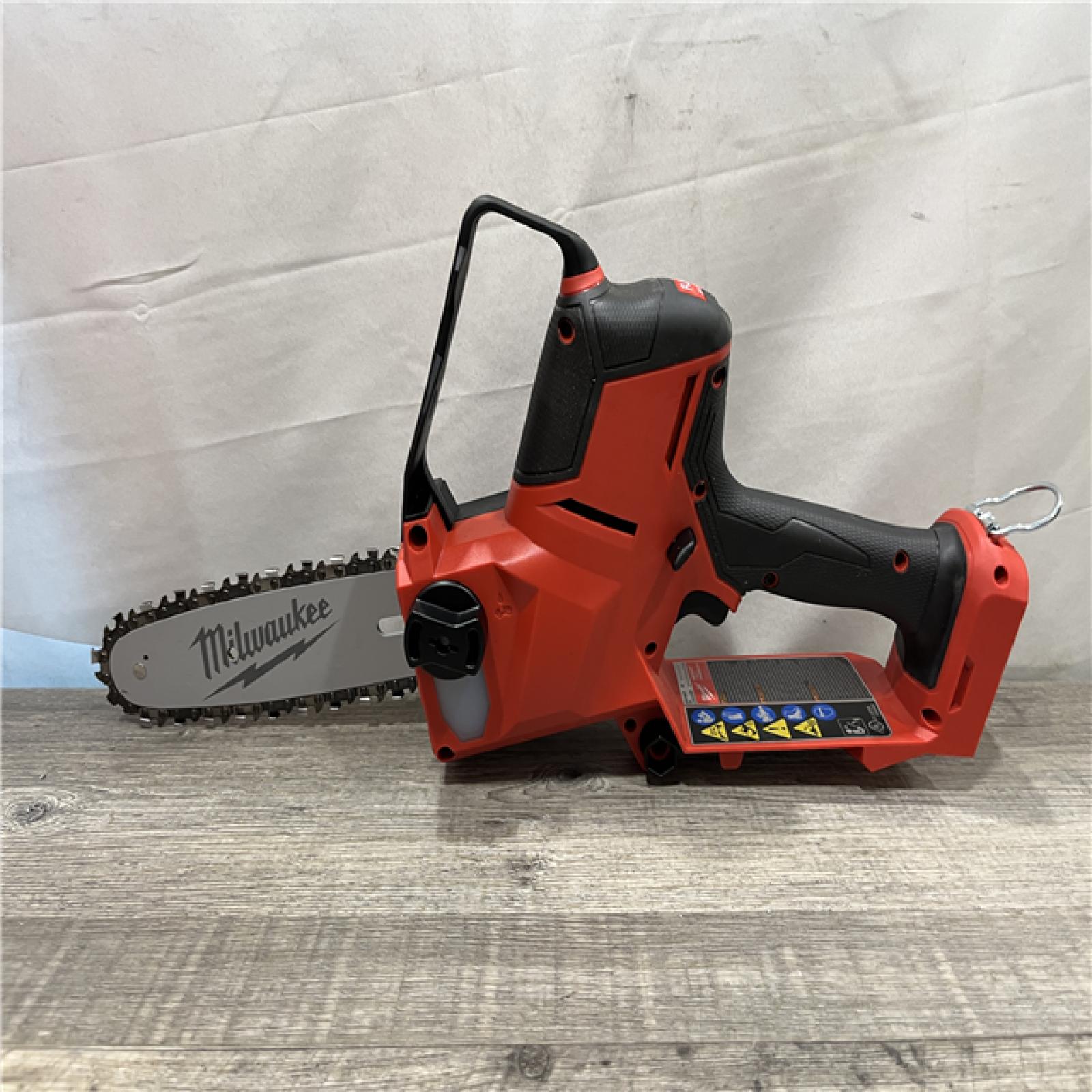 AS-IS Milwaukee FUEL 18V Lithium-Ion Brushless Cordless 8 in. HATCHET Pruning Saw (Tool-Only)