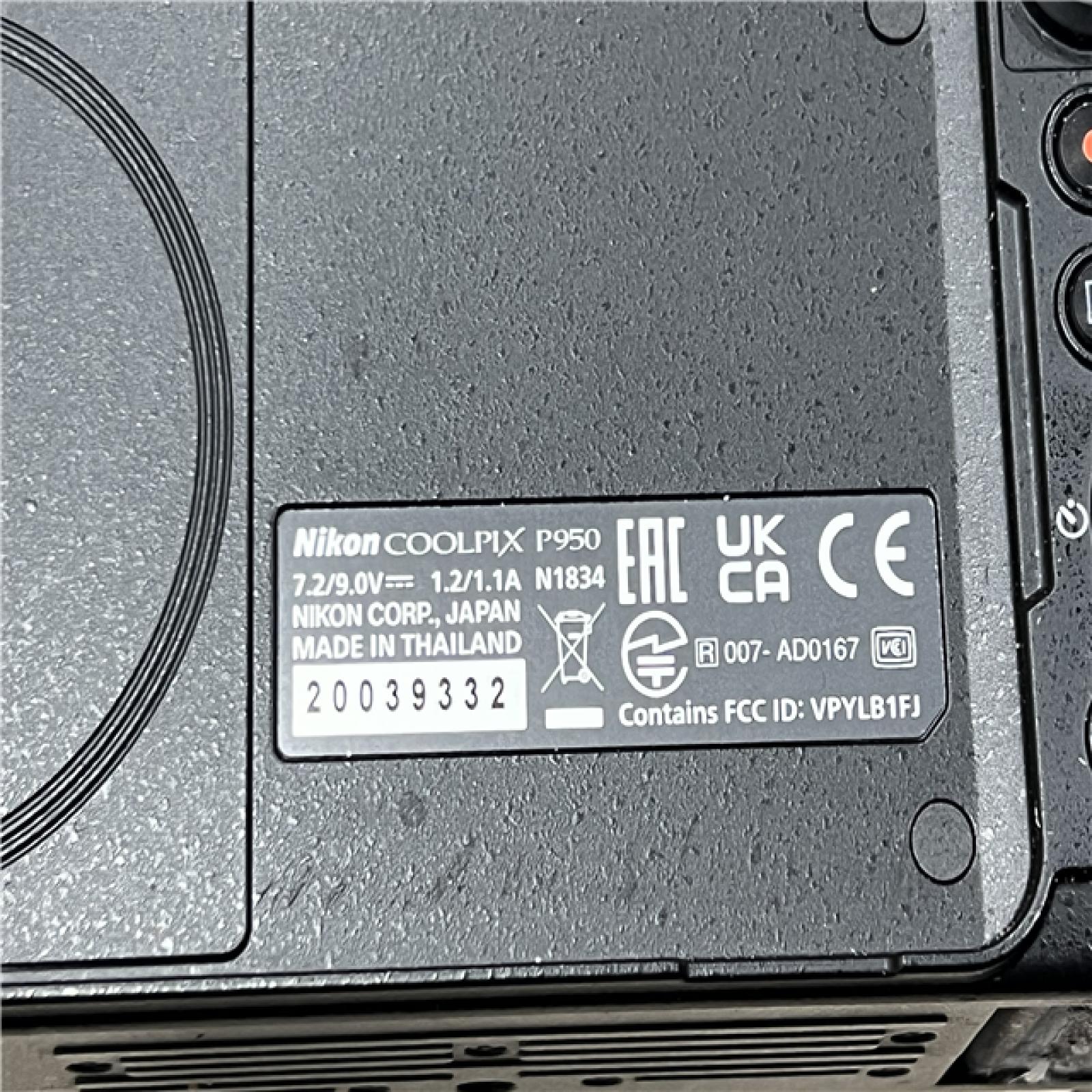 AS-IS Nikon COOLPIX P950 Digital Camera Kit