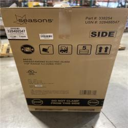 DALLAS LOCATION- Seasons® 5.2 Cu. Ft. Freestanding Electric Range, Glass Top, White