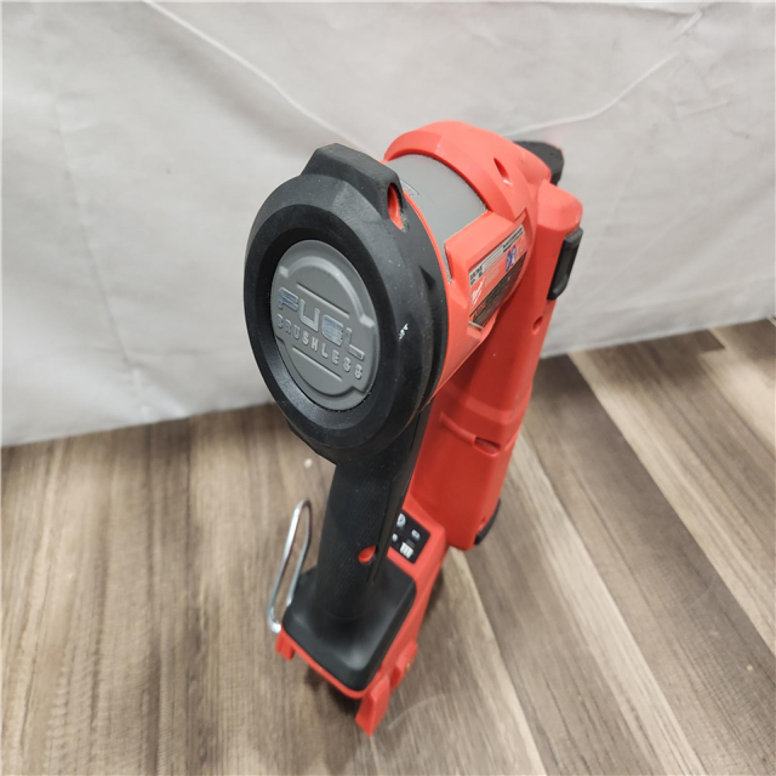 AS-IS- MILWAUKEE FUEL 18V Cordless 18-Gauge 1/4 in. Narrow Crown Stapler (Tool-Only)