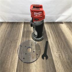 AS-IS Milwaukee  FUEL 18V Lithium-Ion Brushless Cordless Compact Router (Tool-Only)