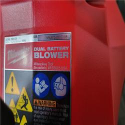 California AS-IS Milwaukee Dual Battery Blower (Tool Only) Appears in Excellent Condition