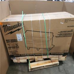 Phoenix NEW Milwaukee High Capacity 72 in. W x 22 in. D 18-Drawer Mobile Workbench with Solid Wood Top