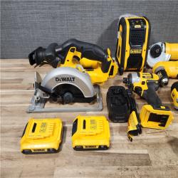 HOUSTON LOCATION - AS - IS DEWALT 20V MAX Cordless 9 Tool Combo Kit