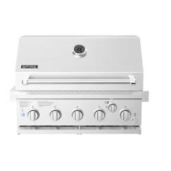 DALLAS LOCATION - SPIRE 5-Burner Built-In Propane Gas Island Grill Head in Stainless Steel with Rear Burner