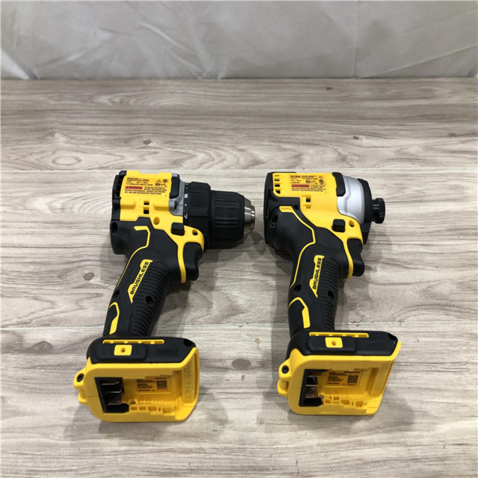 AS-IS DEWALT ATOMIC 20-Volt MAX Lithium-Ion Cordless Combo Kit