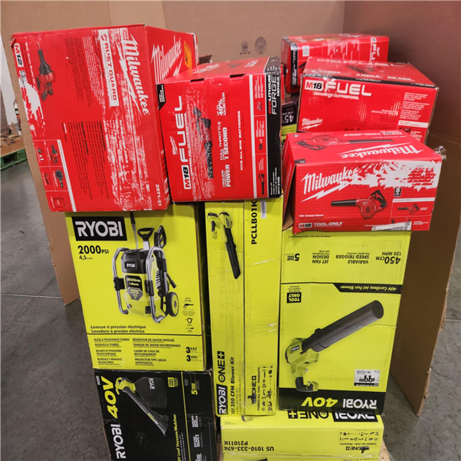 CALIFORNIA AS-IS TOOL PALLET