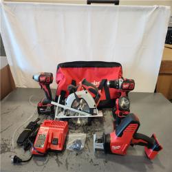AS-IS- Milwaukee M18 18V Lithium-Ion Cordless Combo Kit