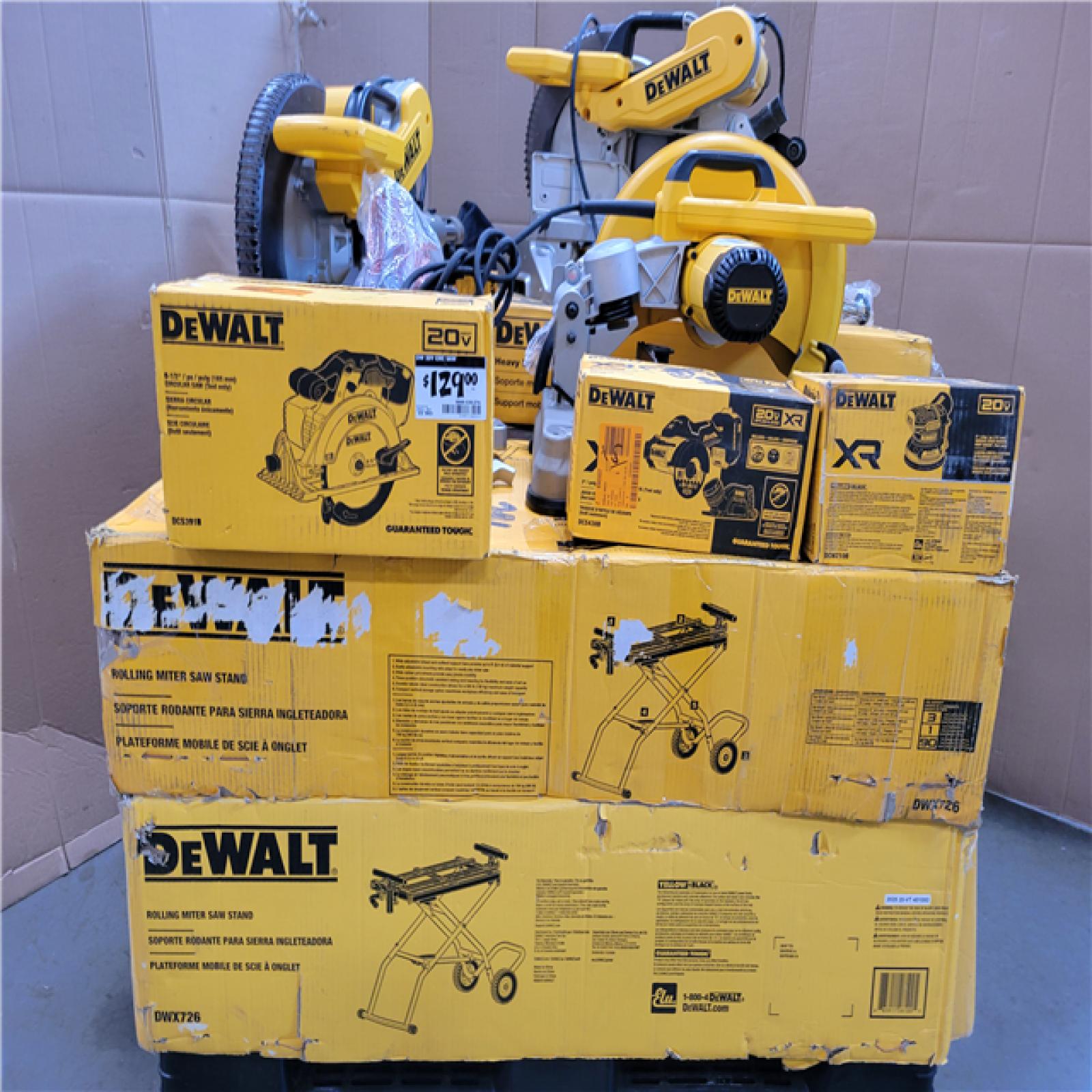 CALIFORNIA AS-IS TOOL PALLET