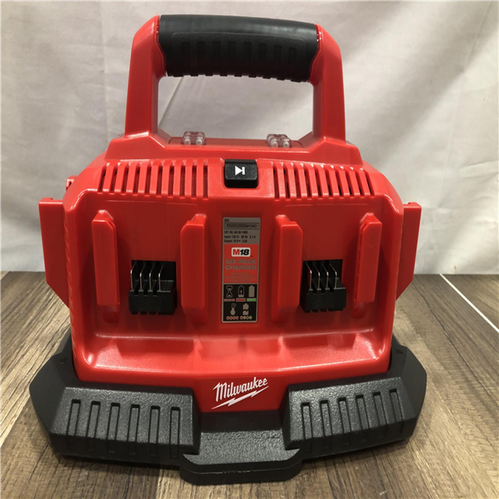 AS-IS Milwaukee M18 18-Volt Lithium-Ion 6-Port Sequential Battery Charger