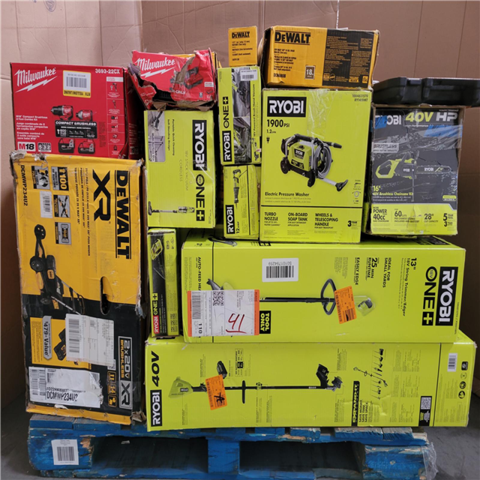 CALIFORNIA AS-IS TOOL PALLET