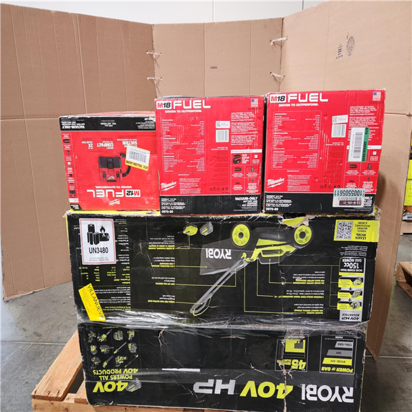 California AS-IS Tool Pallet