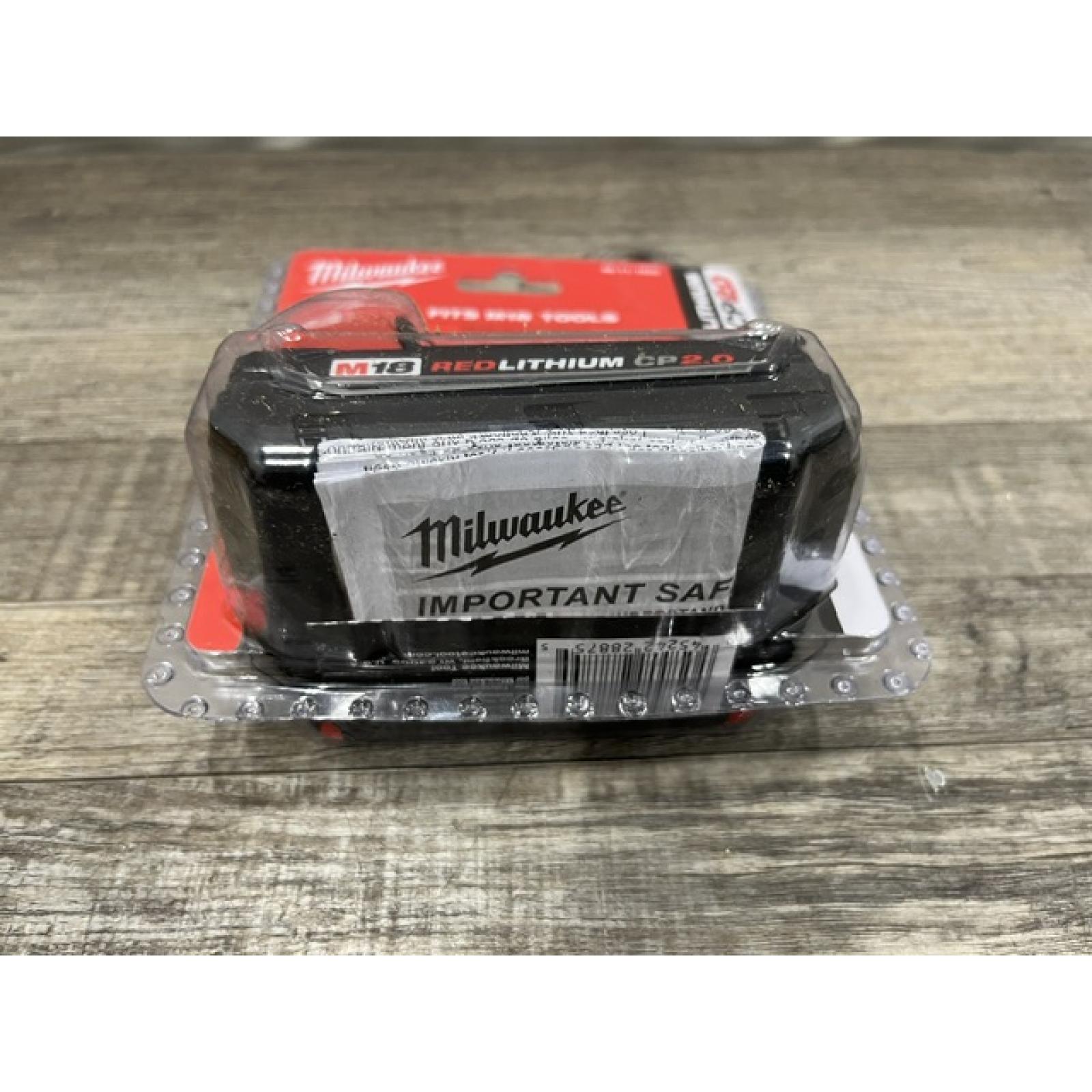 NEW - Milwaukee 18V Lithium 2.0 Battery Pack
