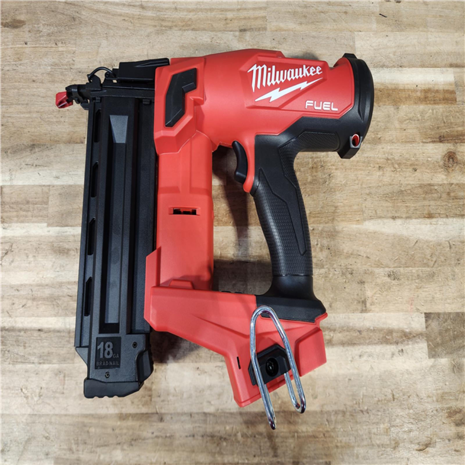 HOUSTON LOCATION - AS-IS (APPEARS LIKE NEW) Milwaukee FUEL 18-Volt Lithium-Ion Brushless Cordless Gen II 18-Gauge Brad Nailer (Tool-Only)