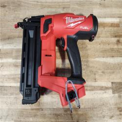 HOUSTON LOCATION - AS-IS (APPEARS LIKE NEW) Milwaukee FUEL 18-Volt Lithium-Ion Brushless Cordless Gen II 18-Gauge Brad Nailer (Tool-Only)