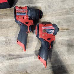 HOUSTON LOCATION - AS-IS Milwaukee 3497-22 12V Brushless Hammer Drill and Impact Driver Combo Kit
