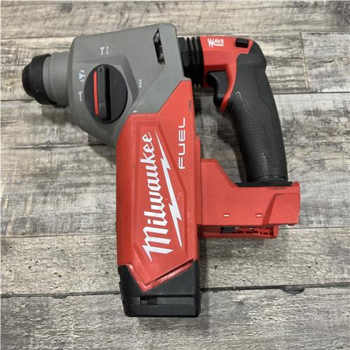 AS-IS Milwaukee  FUEL 18V Lithium-Ion Brushless Cordless 1 in. SDS-Plus Rotary Hammer (Tool-Only)