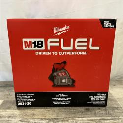 NEW - Milwaukee FUEL 18V Lithium-Ion Cordless Brushless 6-1/2 in. Plunge Cut Track Saw (Tool-Only)