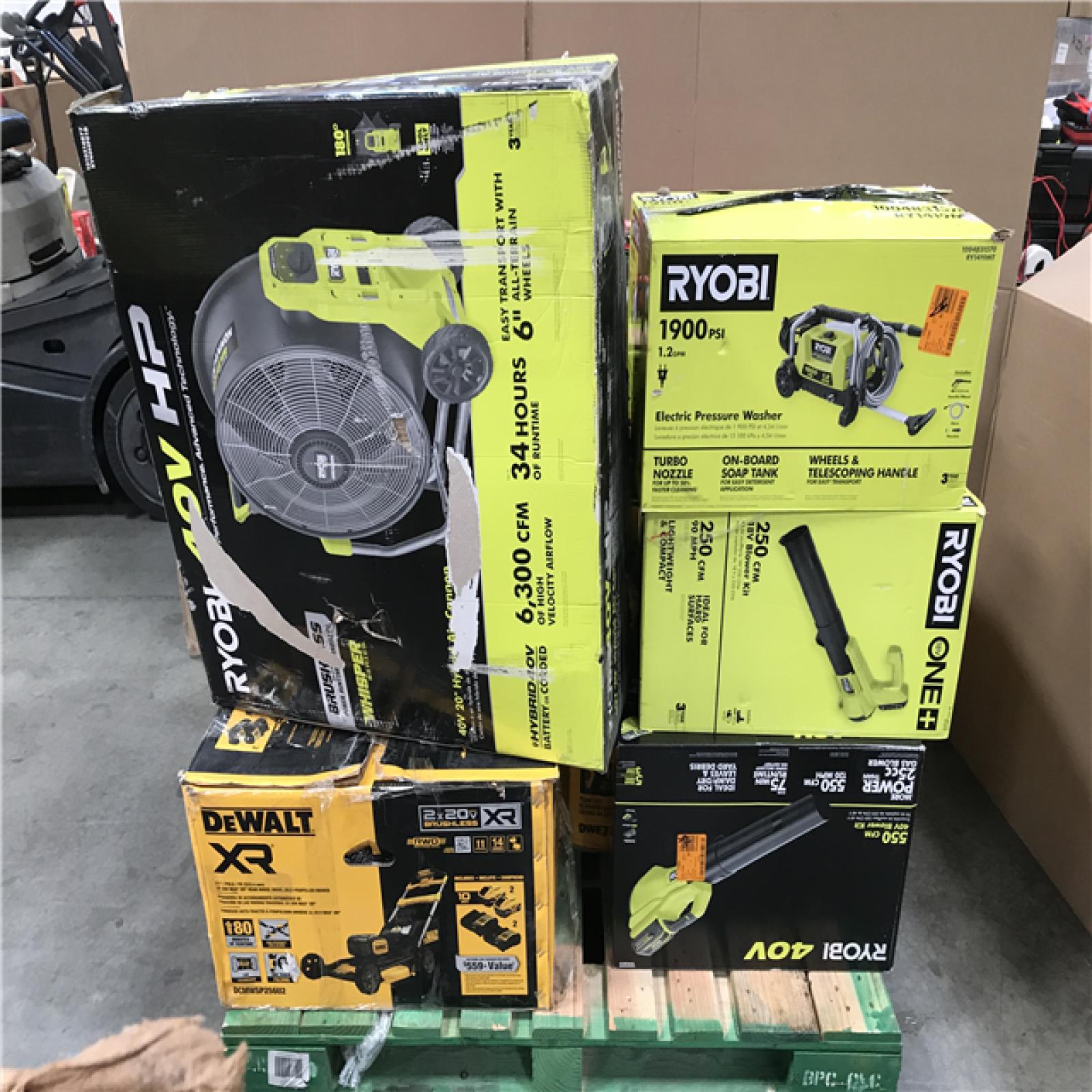 CALIFORNIA AS-IS TOOL PALLET