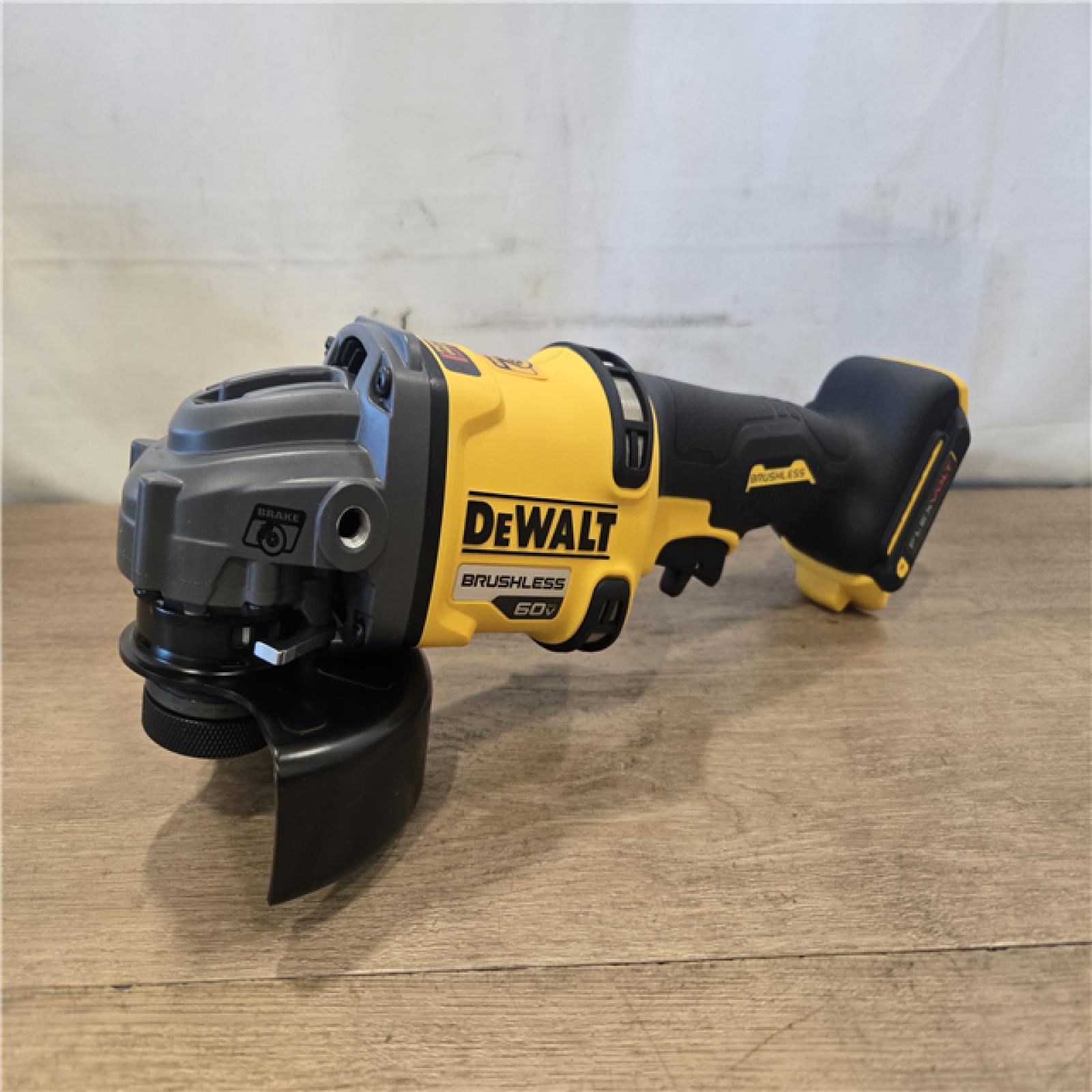 AS-IS DEWALT FLEXVOLT 60V MAX Cordless 4.5 in. to 6 in. Small Angle Grinder (Tool Only)