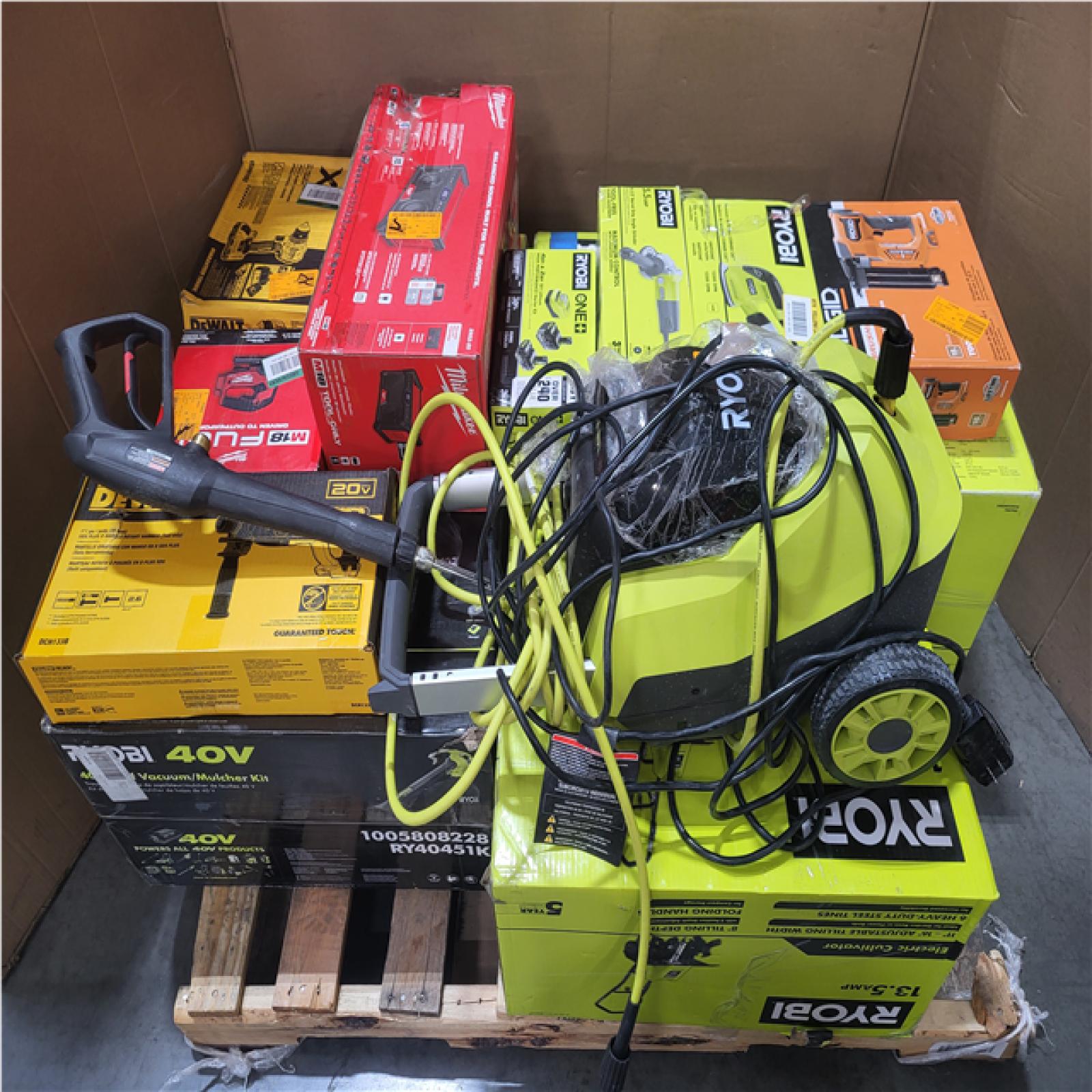 CALIFORNIA AS-IS TOOL PALLET