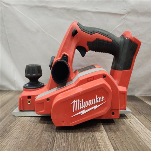AS-IS- Milwaukee M18 18-Volt Lithium-Ion Cordless 3-1/4 in. Planer (Tool-Only)