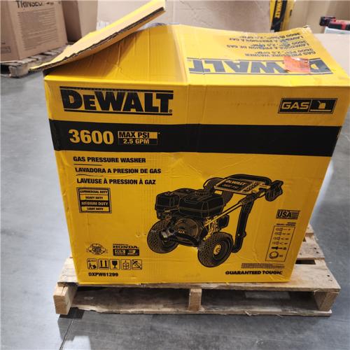Dallas Location - As-Is DeWalt DXPW61299 3600 PSI 2.5 GPM Gas Pressure Washer