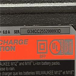 AS-IS Milwaukee 12-Volt/18-Volt Lithium-Ion Multi-Voltage 6-Port Sequential Rapid Battery Charger