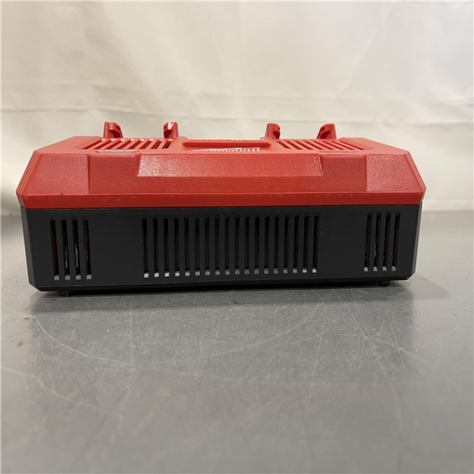 AS-IS - Milwaukee M18 18-Volt Lithium-Ion Dual Bay Rapid Battery Charger